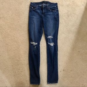 Joes ripped skinny jeans size 27